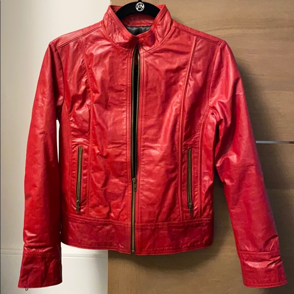 Red Leather Jacket